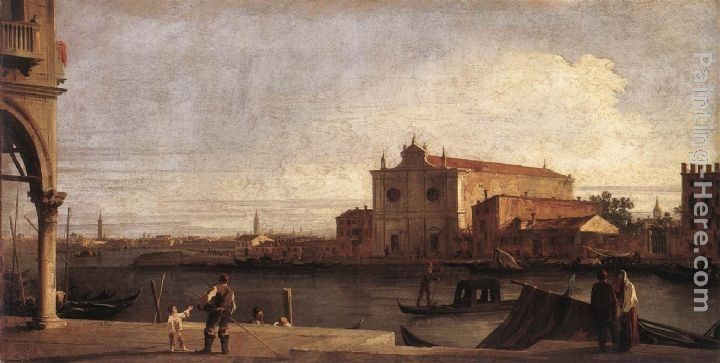 Canaletto View of San Giovanni dei Battuti at Murano